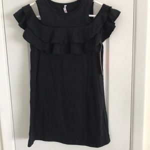 Girls cold shoulder tunic/dress new with tags.